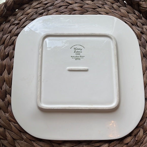 Vintage Moravian star style platter. GUC! - Picture 3 of 6